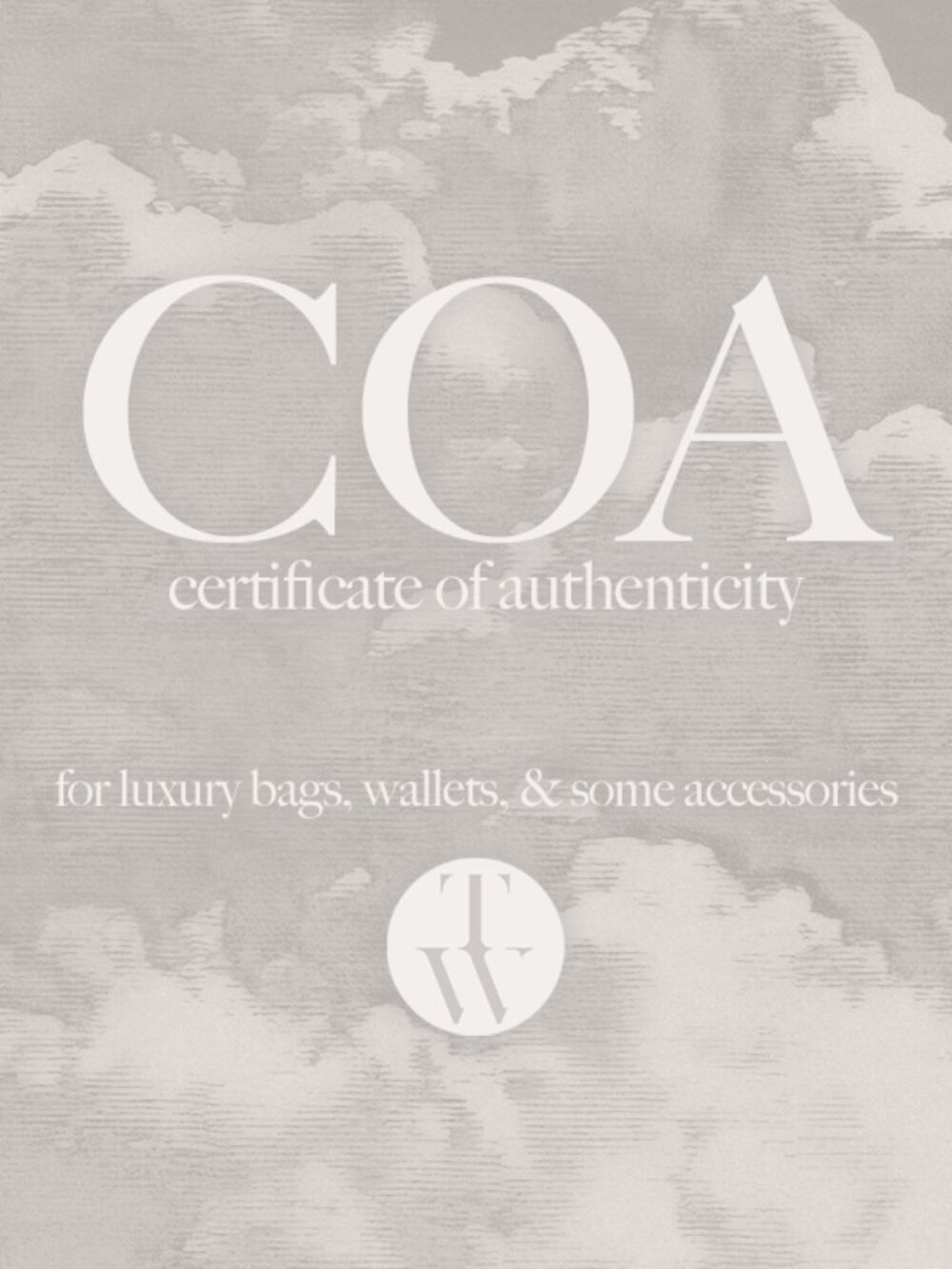CERTIFICATE OF AUTHENTICITY